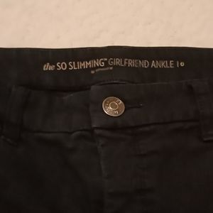 Chicos Slimming Girlfriend Ankle Jeans SZ 0
